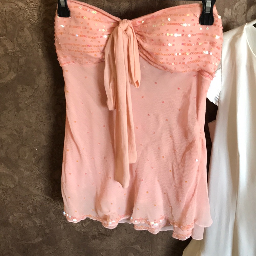 Strapless shirt